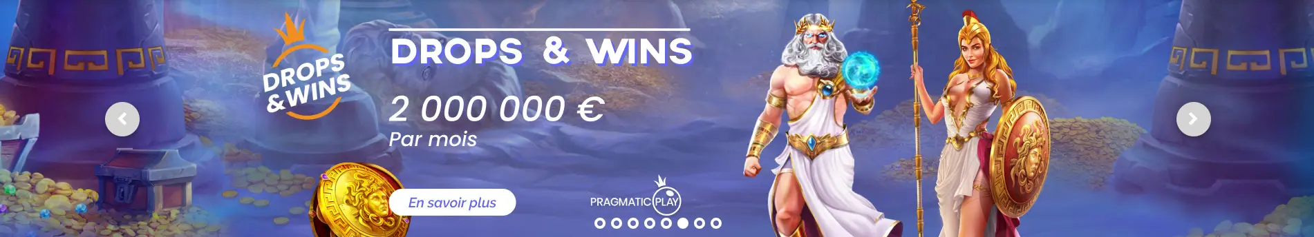 Drop and Wins Diamonds Reels Casino 