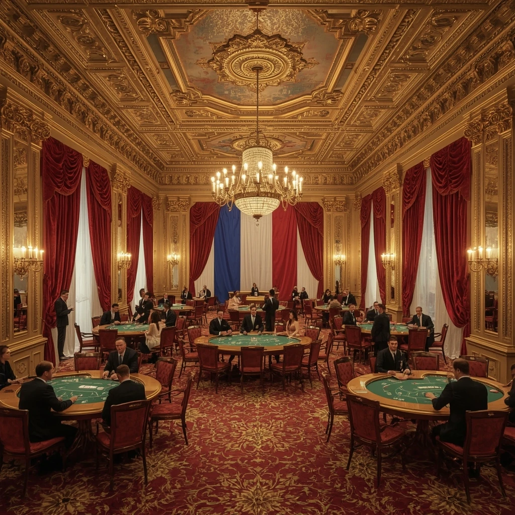 Le casino et le drapeau français Diamonds Reels Casino